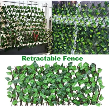 

Artificial Garden Plant Fence UV Protected Privacy Screen For Outdoor Indoor Use Garden Fence Backyard Home Decor Greenery Walls