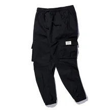 Мужские шаровары с несколькими карманами, хип-хоп штаны, уличные спортивные штаны, мужские повседневные модные брюки-карго для мужчин