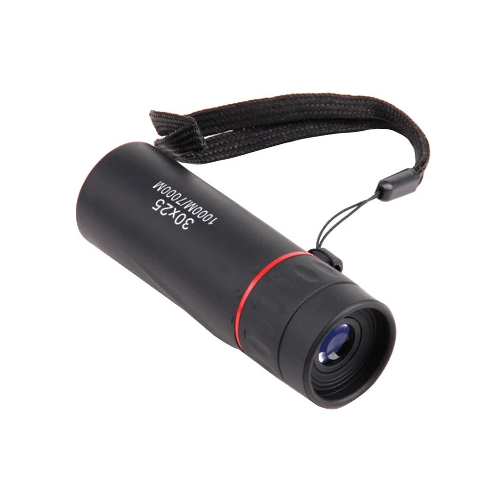 

1pc HD Monocular Telescope 8X binoculars Zooming Focus Green Film Binoculo 30x25 Optical Hunting Telescope for Travel Hunting