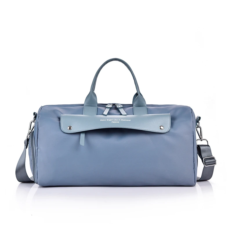 Light Blue Новинка, женская сумка для спортзала, отсек для обуви, водонепроницаемые спортивные сумки для Gymtas, фитнеса, тренировок, йоги, путешествий, плавания, спортивные сумки - Цвет: Light Blue