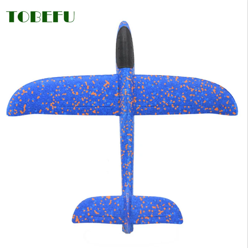 TOBEFU Launch Glow Glider Plane модель ручной работы Gliding Airplane интересные уличные игрушки для