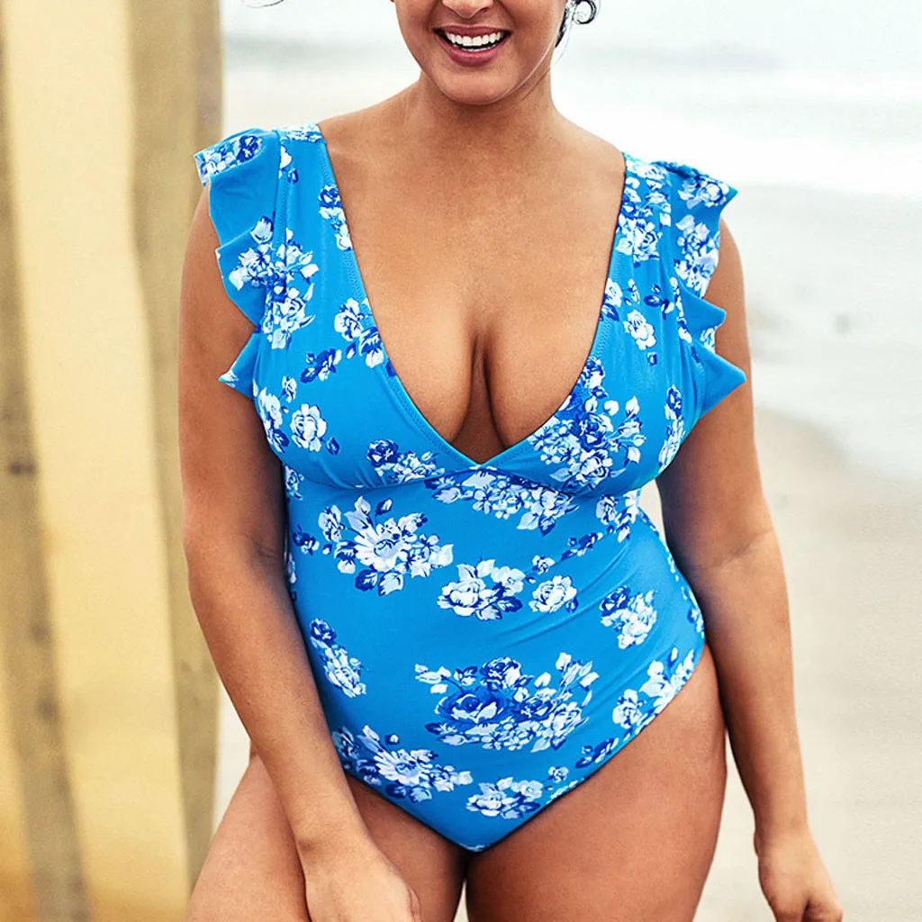 plus size full coverage bathing suit