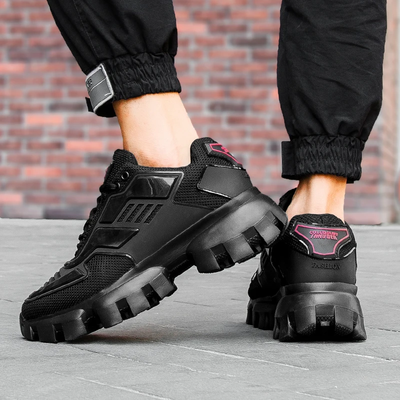 

Casual Shoes Man Sneakers 2020 Trainers Shoes Breathable Walking Non-slip Adult Platform Wedges Trainers Zapatos De Hombre