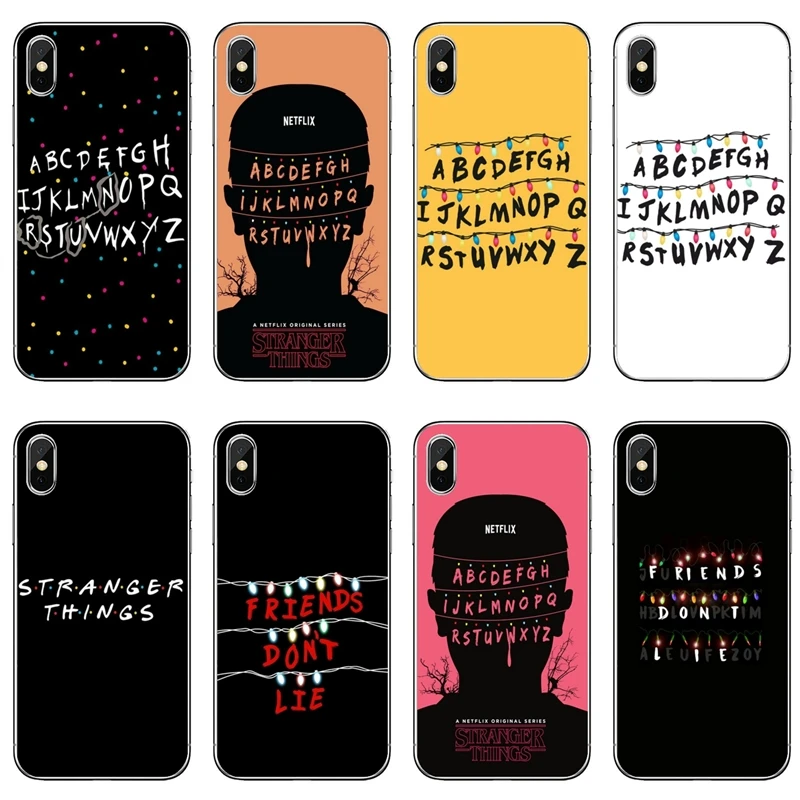 Чехол для телефона из ТПУ очень странные дела Рождественская подсветка Samsung Galaxy