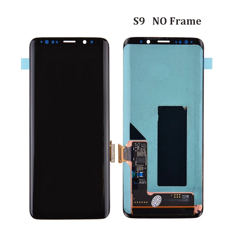 ЖК-экран для samsung Galaxy Edge S8 S8+ S9 S9+ S10 S10+(только дисплей без рамки)-черный