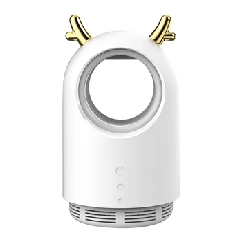 

Inhalation Silent Bedroom Detachable Antler-shaped Bug Insect Trap Pest Control Electric Led Mosquito Killer Lamp USB Powered