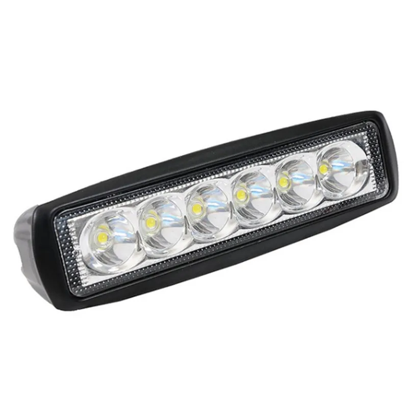 

Universal Car Flood Lamp Driving Fog Offroad LED Work Car Light 18W 12V LED 4WD led beams Work Light Bar Spotlight