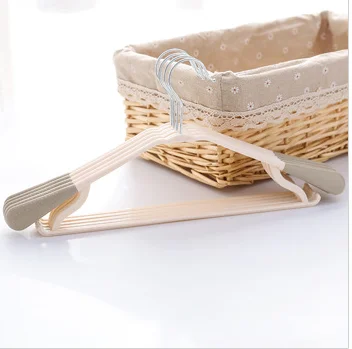 D 10Pcs Mult-function Space Saving Hanger Plastic Cloth Hanger Hook Magic Clothes Hanger With Hook Closet Organizer Home - Цвет: D