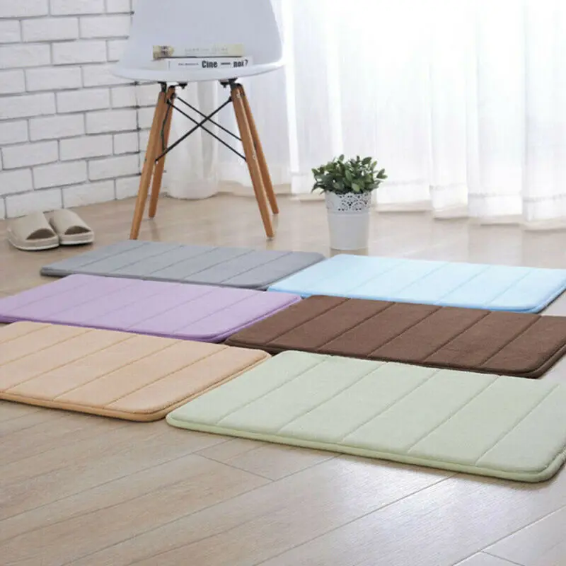 Faroot Новое поступление 60X40 см Нескользящий Впитывающий мягкий коврик из пены с эффектом памяти напольный для ванной и спальни душ коврик Декор US