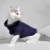 Pet Cat Свитер Зимняя теплая Хлопчатобумажная Одежда Для Кошек Вязаный Щенячий Свитер Котенок Ткань Кошачий Жилет Для Маленьких Средних Кошек Собак Чихуахуа