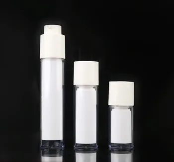 

15ml 30ml 50ml white airless bottle for lotion/emulsion/serum/toner/liquid foundation/sunscreen skin care cosmetic packing