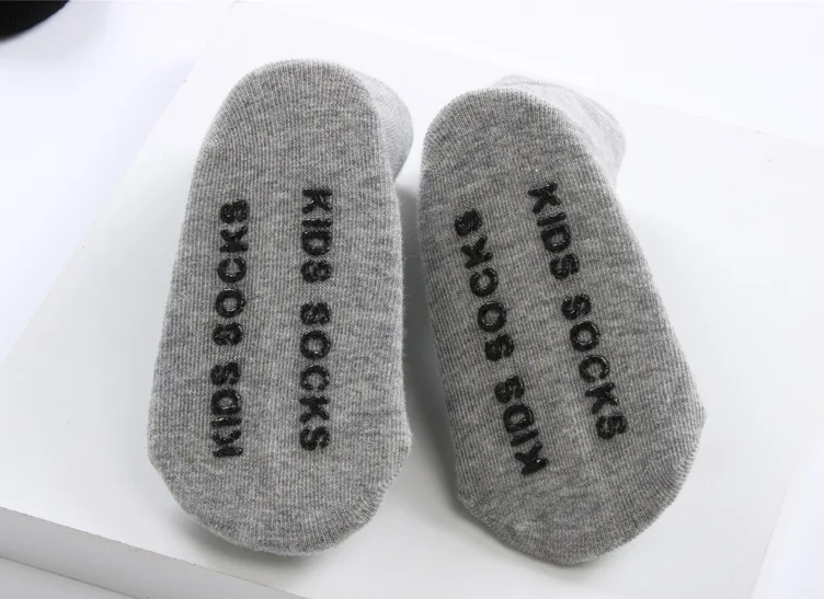 Весенне-осенние новые стильные детские носки в Корейском стиле для малышей, для мужчин и женщин, для малышей, объёмные носки из хлопка с нескользящей подошвой