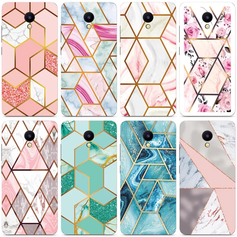 Case for Meizu A5 M5C M710h Cases Cover Marble Silicon Shells Soft Fundas Bumper | Мобильные телефоны и аксессуары