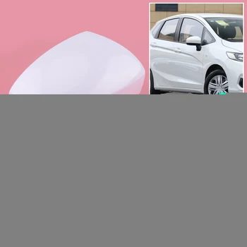 

2pcs ABS Side Rearview Wing Door Mirror Cover Cap Housing Fit for Honda Fit Jazz 2014 2015 2016 2017 2018