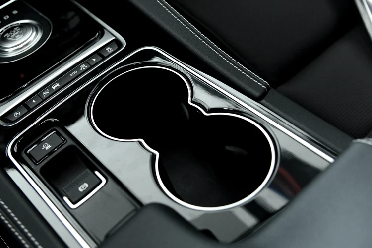 Для Jaguar XE F-Pace F Pace автомобильные ABS хромированные передние сливные чашки рамка декоративная отделка Аксессуары