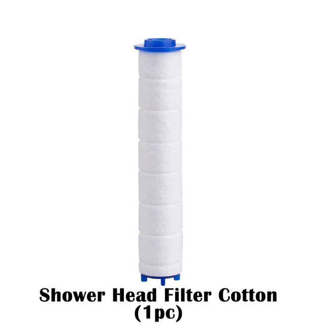 8Pcs Shower Head Filter Cotton Set Used for Cleaning and Filtering Shower Head 4