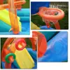 New Water Slide Children Fun Lawn Water Slides Iatables Pools Ring Toss Game For Kids Summer Slide Set Backyard Outdoor Toys 5