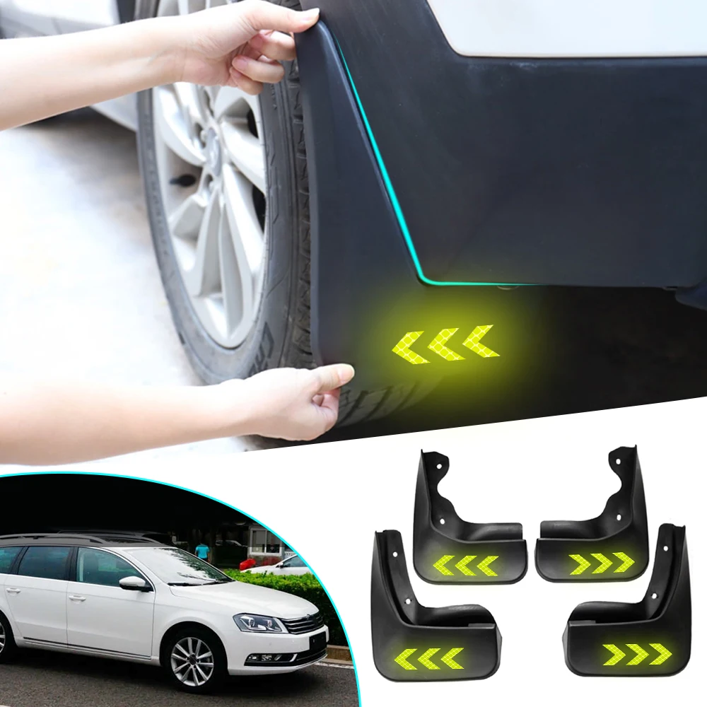 Для Volkswagen VW Magotan B8- Авто брызги грязи охранники автомобиля светоотражающие крыла вспышки авто аксессуары