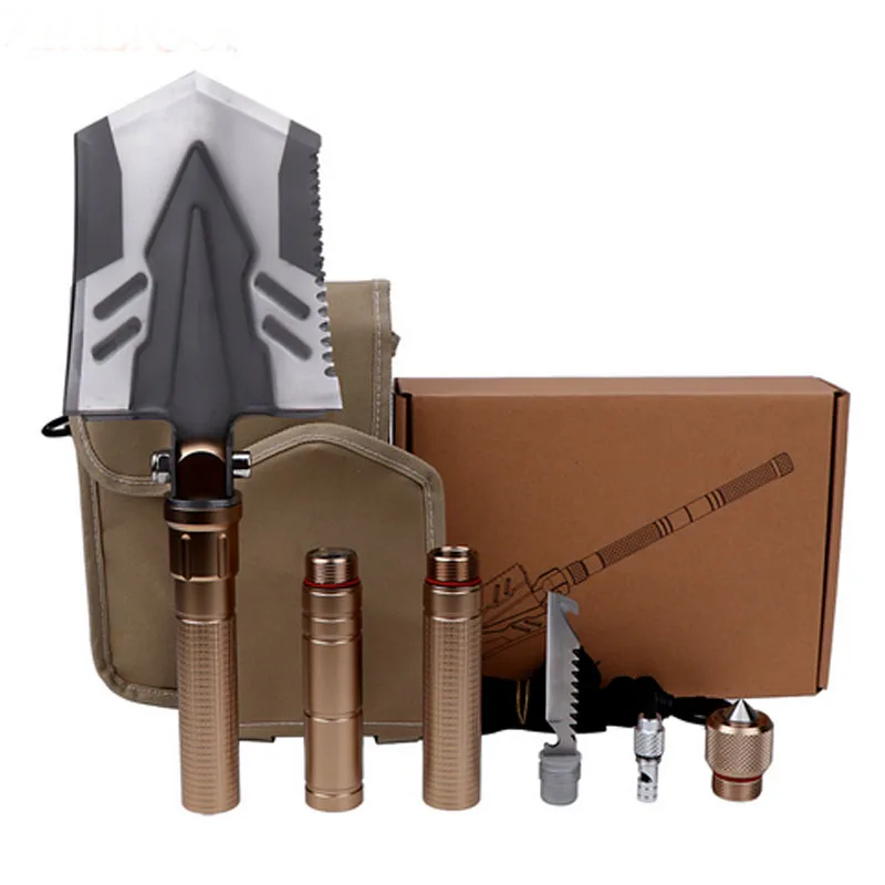 Multi-functional Engineering Folding Shovel Set Wild Survival Tool Military Camping Equipment with a Free Bag | Инструменты