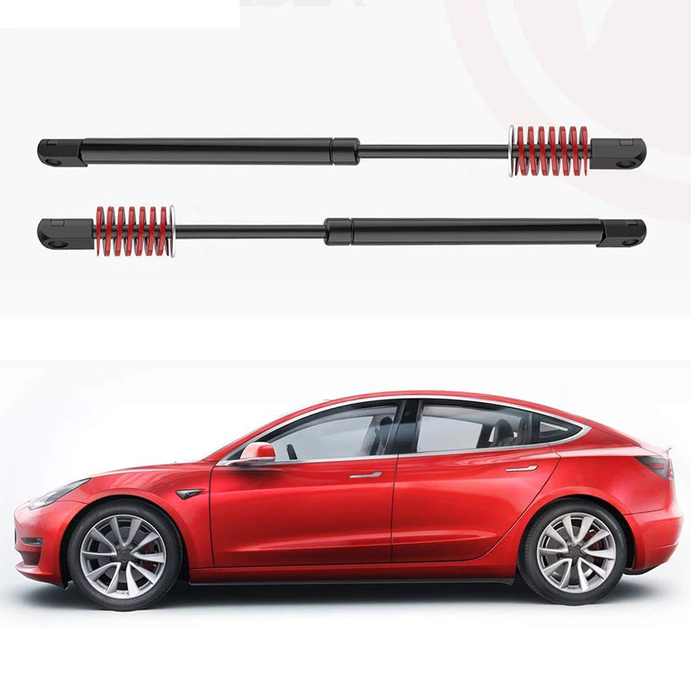 2 шт. задний багажник багажника подъемные стойки для Tesla модель 3 загрузки газа пружинный амортизатор поддержка гидравлический стержень