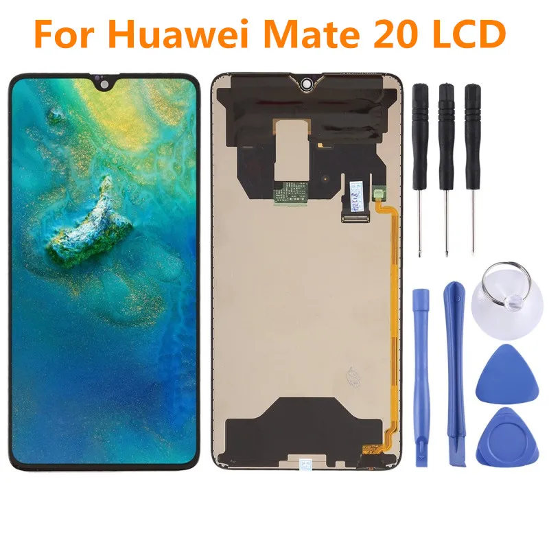 

TOP Quality 6.53" For Huawei Mate 20 HMA-L09 HMA-L29 LCD screen display touch digitizer 100% test with Frame Replacement Parts