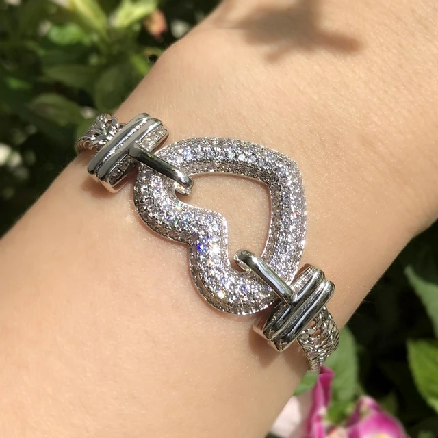 B Platinum Bracelet