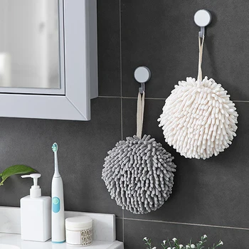 

1pc Bathroom Kitchen Water-Absorbent And Quick-Drying Handball Wall-Mounted Super-Absorbent Multi-Purpose Cleaning Cloth