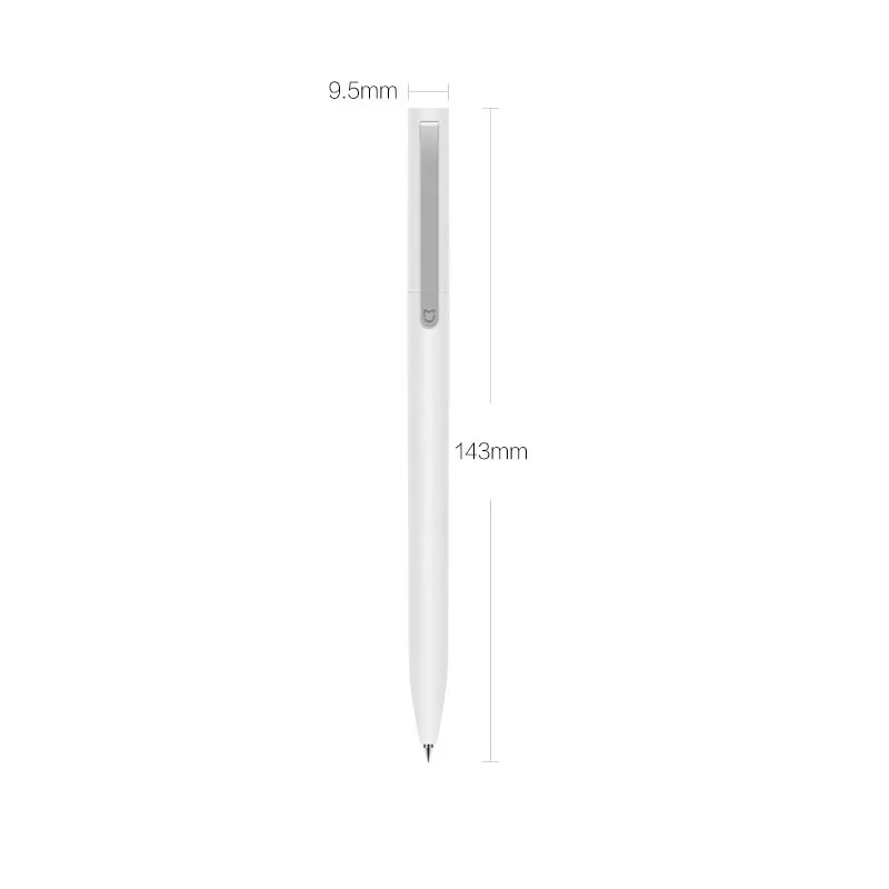 Оригинальное чернильное перо Xiaomi Mijia 9 5 мм ручки для подписи + Заправка ручек