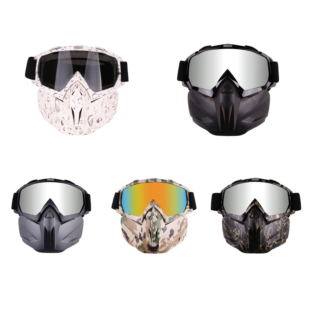 Зимний мотоцикл, снегоход шлем маска для глаз Мотокросс ветрозащитный очки профессиональное оборудование безопасности