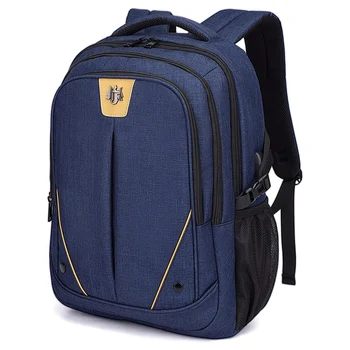 

HOT-GOLOEN WOLF Laptop Backpack Business Travel 15.6Inch Backpack with USB Charging Port, College School Computer Bag