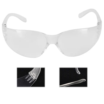 

Splash Protective Transparent Safety Goggles Dust-Proof Glasses Working Eye Protection Glasses Anti-wind Lab Dental Eyewear