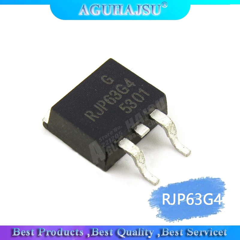 5 шт./лот RJP63G4 TO-263 63G4 TO263 IGBT 600V Новый оригинал | Электронные компоненты и