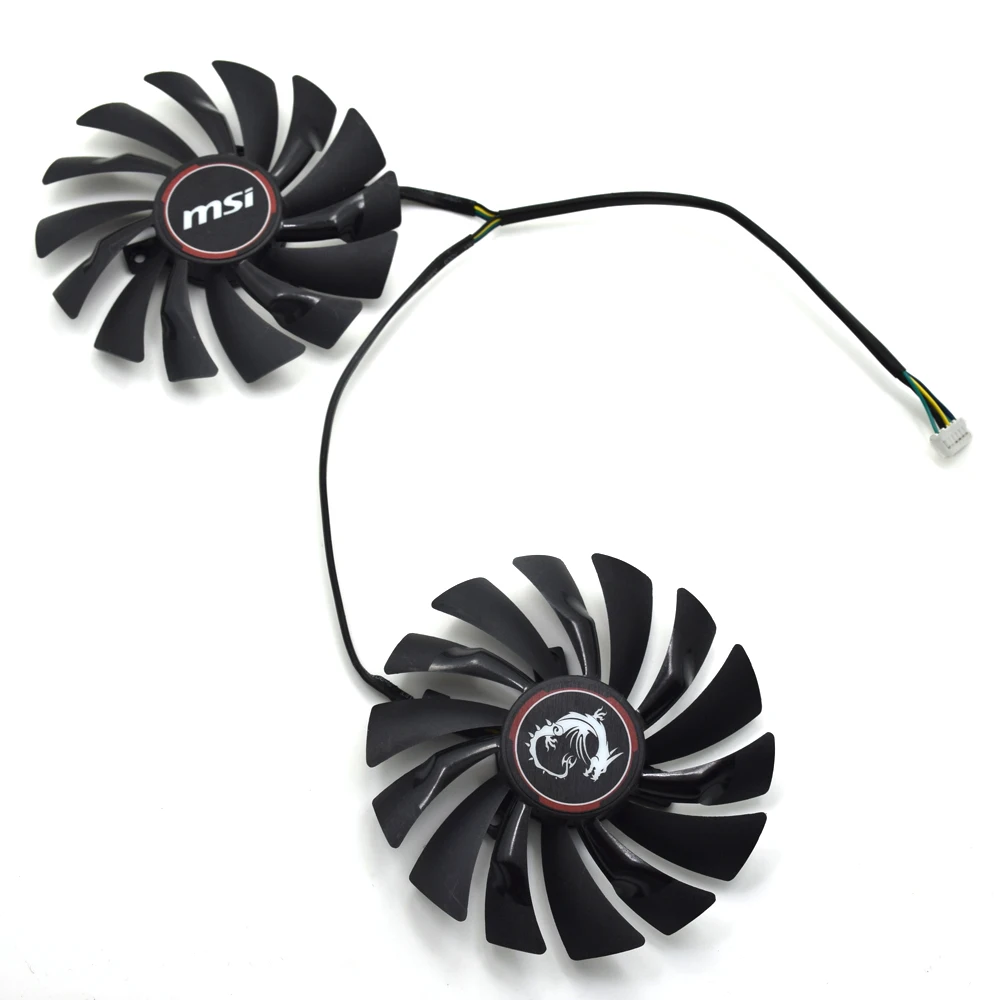 Новый вентилятор охлаждения 95 мм PLD10010S12HH 6Pin для MSI GTX 1060 1070 1080Ti RX480 470 480 570 580 |
