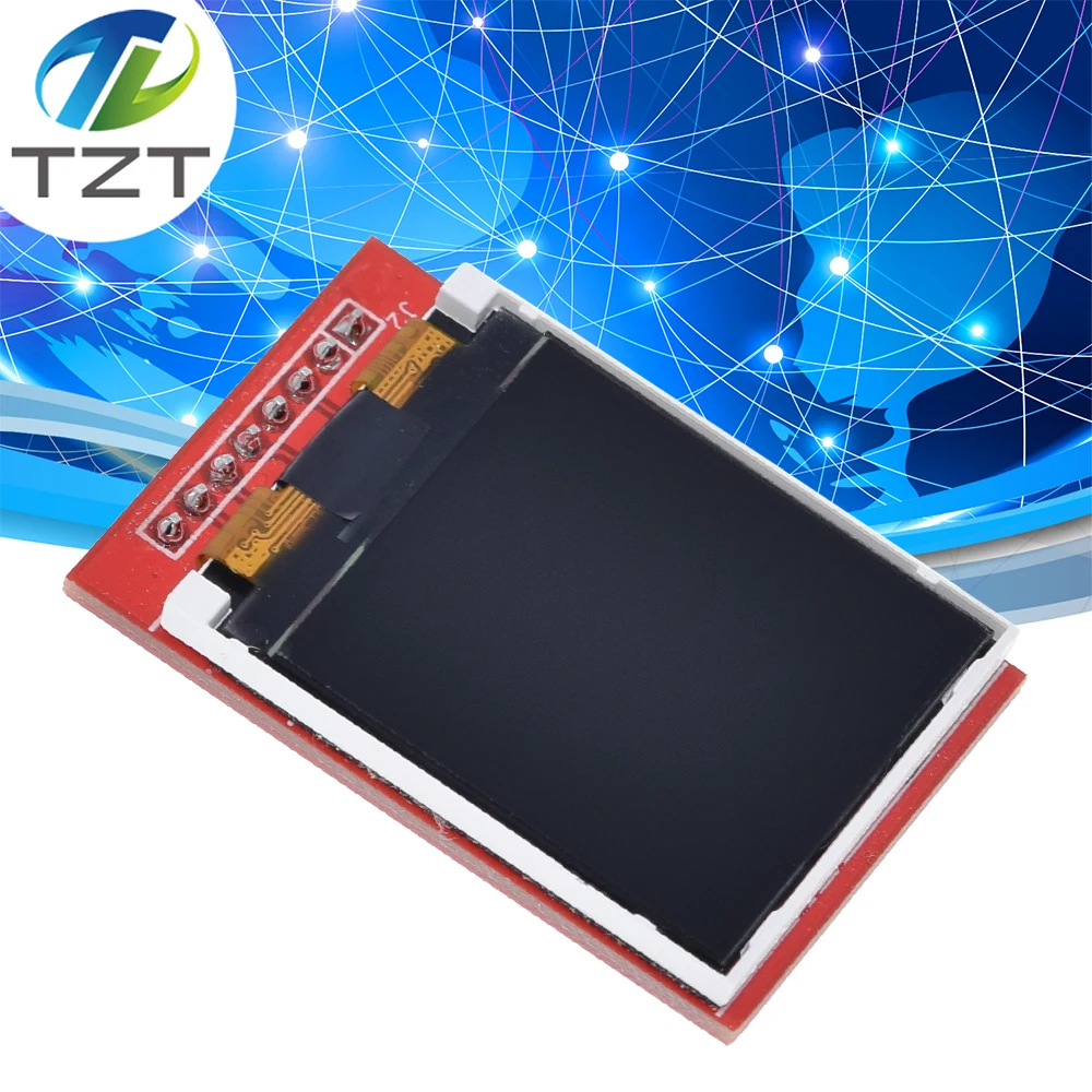 Модуль ЖК дисплея TZT 5 в 3 1 44 дюйма TFT 128*128 цветное стекло совместимое с Arduino mega2560 STM32