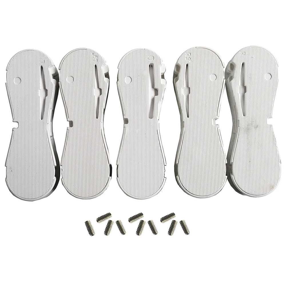 5 Boxes Fusion Fin Box 1 Center + 4 Side Surfboard Fins Surf Fin Compatible for FCS/ 2 Plugs 0 + 5 9 Degree Fusion Plug