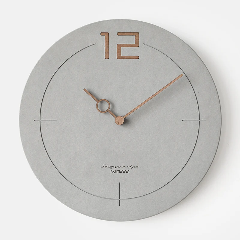 

Nordic Simple Wall Clock Modern Design Living Room Creative Fashion Home Decoration Clocks Farmhouse Decor Kitchen Vintage Brief