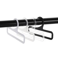 10PCS Rectangular Mini Hanger 14/17cm Travel Out Convenient Drying Rack Plastic Thicken Non-slip Shawl Scarf Panties Sock Hanger 1