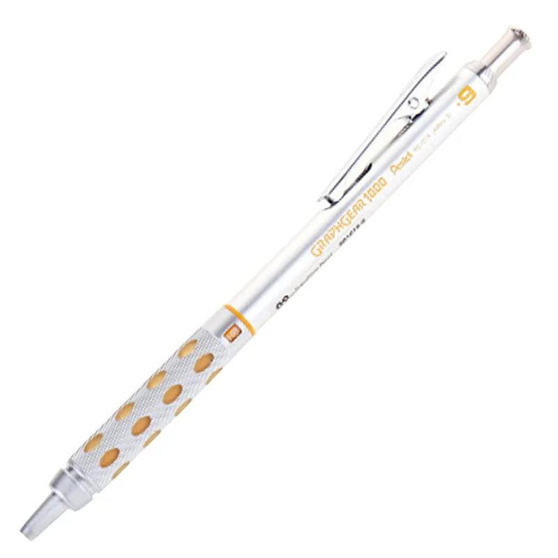 0.9mm 4 Pentel GRAPHGEAR 1000 механические разработки карандаш комплект PG1013/15/17/19(0,3/0,5/0,7/0,9 мм - Цвет: 0.9mm