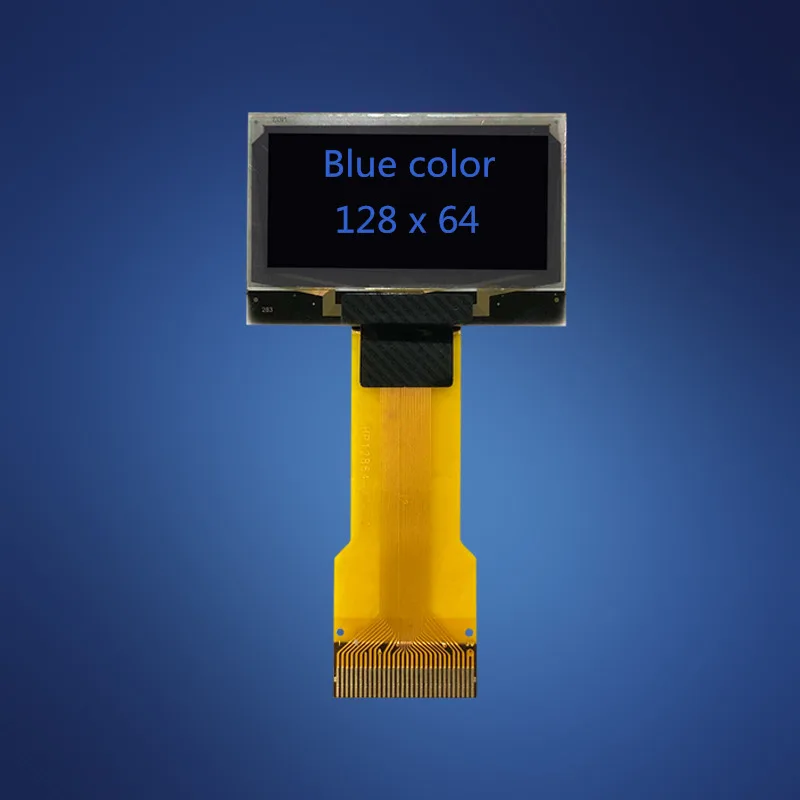 Разъем OLED 30 pin 1 3-дюймовый экран 128x64 Разрешение SH1106 драйвер белый синий цвет FPC
