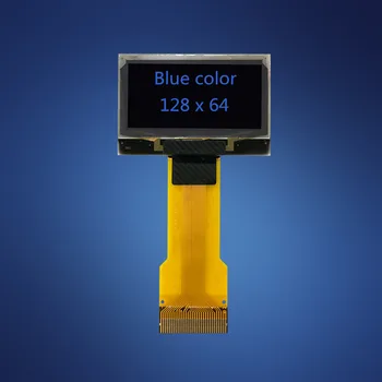 

Plug-in OLED 30 pin 1.3 inch screen 128x64 resolution SH1106 driver white blue color display FPC connector 3/4 wire SPI