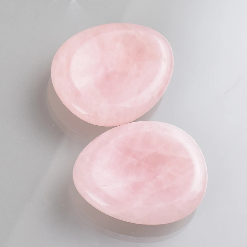 Rose Quartz Worry Stone 45*37MM Tumbled Natural Palm Stone Chakra Tool Thumb-Stone Reiki Healing Energy Feng Shui Home Decor Rose Quartz Worry Stone 45*37MM Tumbled Natural Palm Stone Chakra Tool Thumb-Stone Reiki Healing Energy Feng Shui Home Decor