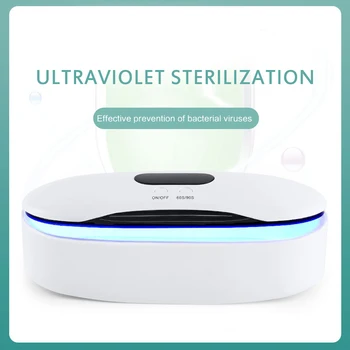 

Nail Manicure Instruments Disinfection Sterilizer Manicure UV LED Nail Tools Disinfector Box Personal Disinfection Cabinet