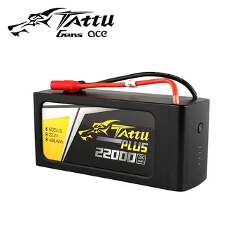 

TATTU PLUS 22000mAh 25C 22.2V 6S1P Lipo Battery Smart FPV With AS150 Connector Plug For RC Industrial Racing Drone