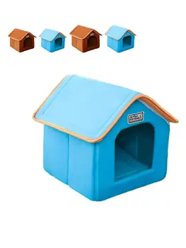 

Pet Dog House Waterproof Outdoor Cat House With Inner Pad Foldable Pet Shelter Portable Pets Cat Dog House Tent