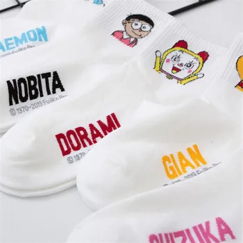

Harajuku Funny Socks Japanese Style Creative Cartoon Kawaii Socks Women Spring White Tube Sock Cute Novelty Femme Sokken Meias