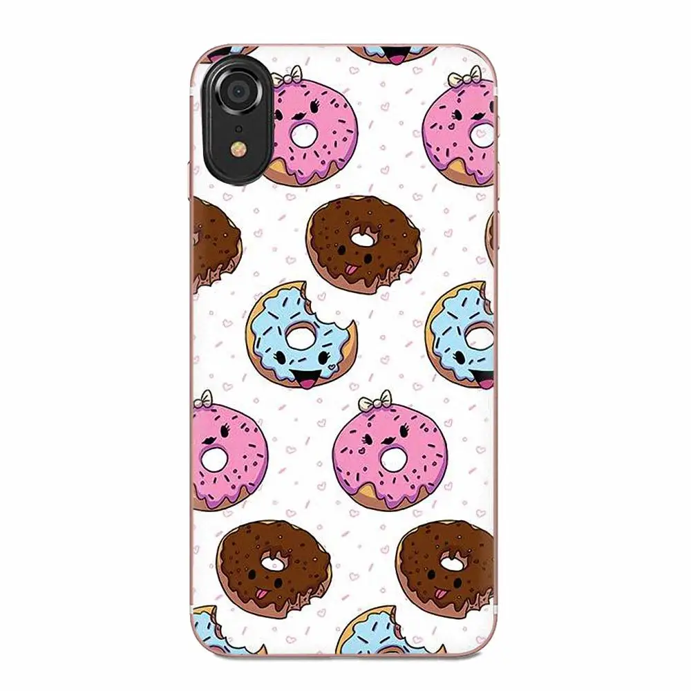 Милый пончик мягкий ТПУ дизайн на заказ для Huawei Mate 9 10 20 P P8 P9 P10 P20 P30 P40 Lite Pro Smart