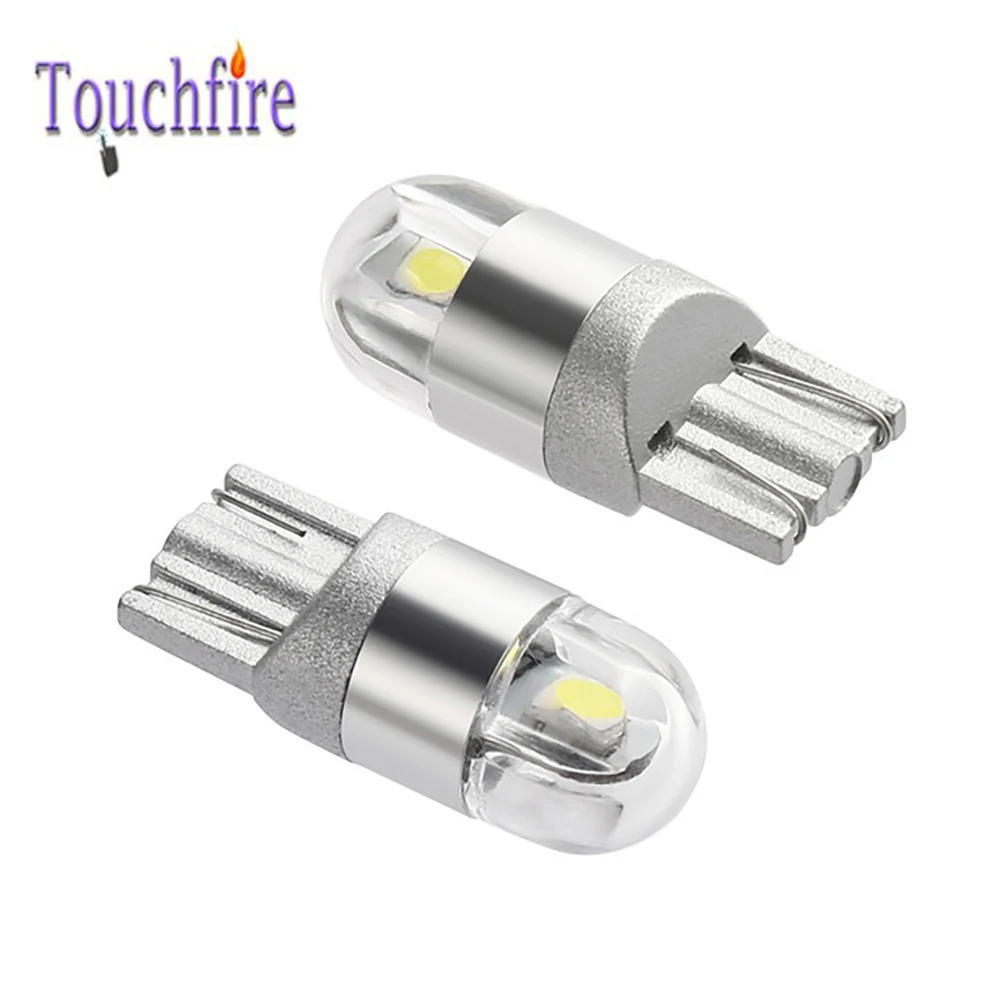100 шт./лот T10 W5W 194 LED Автомобильная Лампа 3030 2SMD Парктроник Стайлинг автомобиля