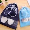 1 piece  Waterproof Shoes Bag for Travel Portable Shoe Storage Bag Organize Non-Woven Tote Drawstring Bag Dolap Organizer ► Photo 2/6