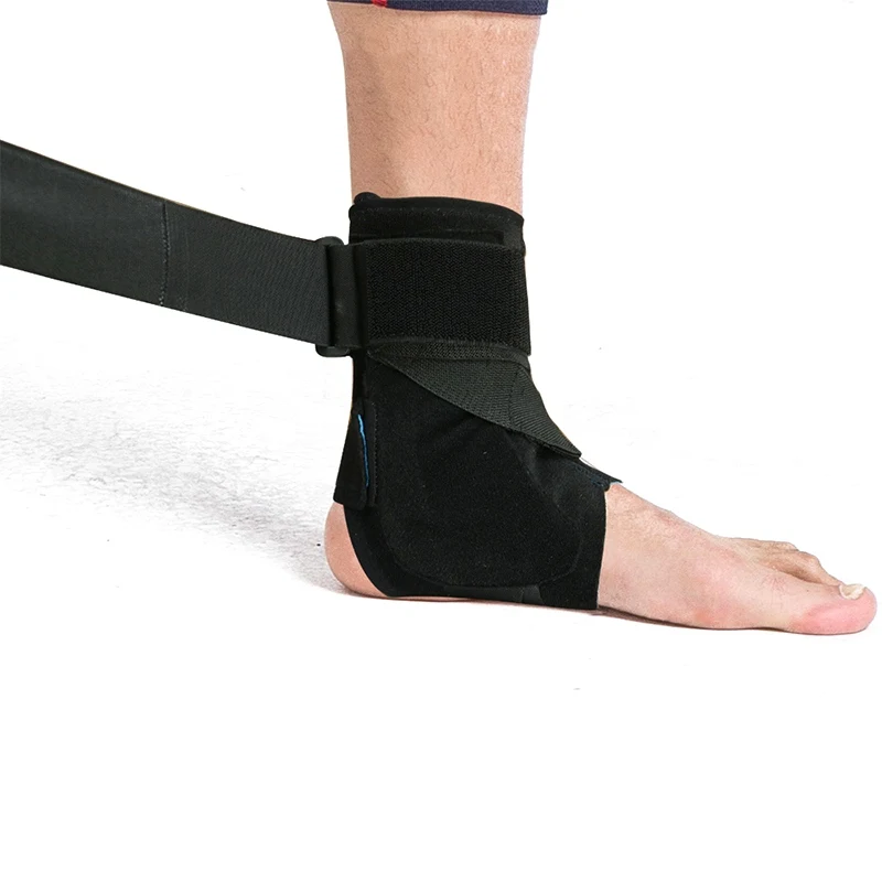 Поддержка лодыжки спортивные регулируемые лодыжки ремни стабилизатор ступни Ортез футбол компрессия подошвенного фасцита ножной носки