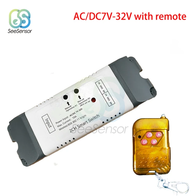 DC7V-32V with remote